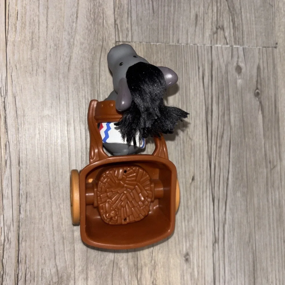 Fisher Price Little People Nativity Donkey And Cart Replacement Scene